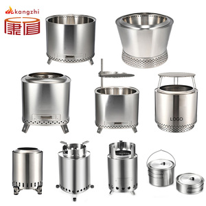 Wholesale ODM/OEM Smokeless <strong>Fire</strong> <strong>Pit</strong> Outdoor <strong>Portable</strong> Camping Stove Bonfire Smokeless Firepit Stainless Steel Outdoor <strong>Fire</strong> <strong>Pit</strong> - Product Image 1