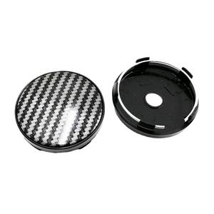 <span class=keywords><strong>Tapacubos</strong></span> de fibra de carbono de 60MM 58MM 56MM espejo negro ABS <span class=keywords><strong>1</strong></span> año de garantía <span class=keywords><strong>tapacubos</strong></span> negros de espejo de fibra de carbono modificados universales nuevos - Product Image 1