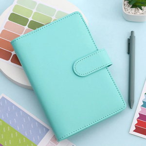 Agenda Personalizada de Piel Sintética Macaron, <span class=keywords><strong>A5</strong></span> A6, 6 Anillas, Hojas Sueltas, para Oficina, Negocios, Regalo - Product Image 5