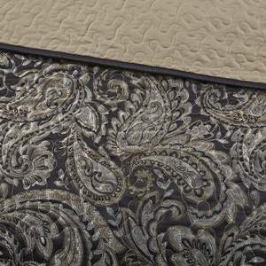 DB Luxury 5-Piece Jacquard <b>Bedspread</b> Set Floral Embroidery Quilted Throw Pillows <b>Single</b> Size for Home Use Customized for Living - Product Image 5