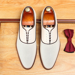 Nouvelles bottines Chelsea en cuir pour hommes de style italien de haute qualité avec lacets - Imperméables pour les occasions de mariage et de fête - Product Image 1