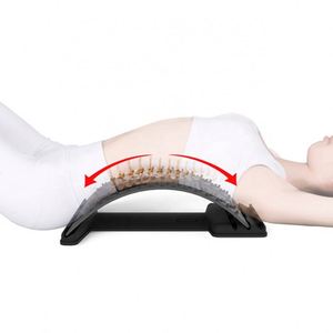 SANFAN Multi Level Support Lower Lumbar <strong>Back</strong> <strong>Massager</strong> Stretcher Posture Corrector Magnetic Adjustable Spine Deck <strong>Device</strong> - Product Image 4