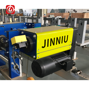 CE ISO lokakarya 500Kg 1 Ton 2 Ton 3 Ton troli listrik tali kawat kerekan listrik Euro mesin kerekan listrik - Product Image 6