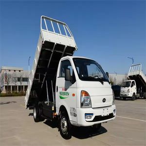 Camions à benne basculante électriques KAMA à conduite à gauche personnalisés, 5-10T, transmission 4x2, nouvelle énergie chinoise, transport de matériaux de construction - Product Image 4