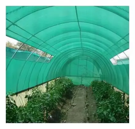 Rete verde dell'ombra HDPE rete trattata UV rete agricola rete della serra rete dell'ombra dell'hdpe 70 agricola