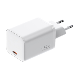 Chargeur mural USB-C super mini 45W 25W PD, charge rapide, double port USB, 1 USB 1 Type-C, logo personnalisé OEM - Product Image 4