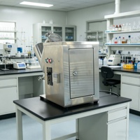Machine à mélanger la poudre compacte en acier inoxydable 304, machine à mélanger la poudre en tambour en forme de V pour les compléments nutritionnels