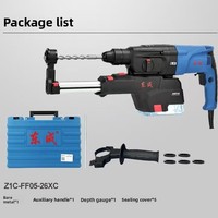 Perceuse à percussion industrielle filaire Dongcheng 800W, moteur sans balais, mandrin 3/4 po, diamètre de perçage max. 30 mm, OEM Z1C-FF05-26XC