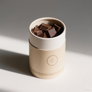 Customizable High-End Eco-Friendly Recyclable Food Grade Paper <b>Box</b> Sealed Newborn Glossy Lamination Custom Size Logo Food - Product Image 2