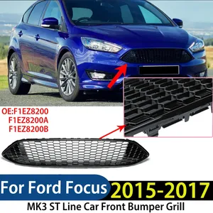 <b>For</b> MK3 Line 2015-2017 Car Front Bumper Lower Centre <b>Grille</b> <b>Mesh</b> Accessories Modification Exterior - Product Image 1