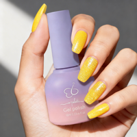 Palette de 20 couleurs de vernis à ongles gel pailleté néon, haute saturation, qualité salon, hypoallergénique, gel UV LED pour nail art, à retirer par trempage