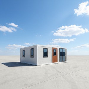 Casa Container Espandibile Prefabbricata di Lusso Moderna, <span class=keywords><strong>Camera</strong></span> <span class=keywords><strong>d</strong></span>'<span class=keywords><strong>Albergo</strong></span> Pieghevole, Casa Container Modulare a Doppia Ala - Product Image 1