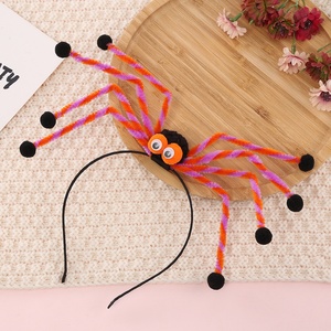 Accesorios para Fiesta de Halloween, Diadema de Araña Divertida, Creativa, de Plástico Suave y Duradero, para Disfraces y Bromas - Product Image 1