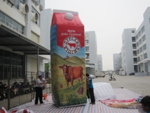 Inflatable Milk Carton for outdoor sale advertising events - Product Image 4