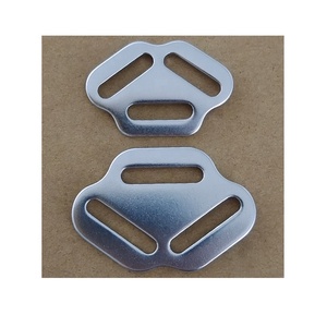 Collier de chien laisse harnais 7075 aluminium D-ring O-ring Triangle ajusteur diapositives glissières échelle boucle matériel accessoires - Product Image 6