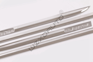 Moulures latérales de protection en acier inoxydable WZXD pour portières de voiture 2017-2018 - Product Image 4