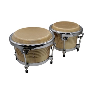 Nuevo Tambor <span class=keywords><strong>Bongo</strong></span> de Madera Natural de 7 y 8 Pulgadas, Instrumento <span class=keywords><strong>Musical</strong></span> de Alta Calidad - Product Image 3