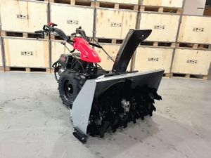Ucarry 15HP <b>Walk</b>-Behind Snow Blower Motor Full Gear Drive Optional Attachments Commercial Snow Clearing <b>Machine</b> 1100mm - Product Image 3