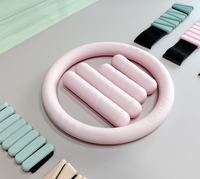 Accessoires de Pilates avec logo personnalisé, haltères en silicone, poids de cheville, tapis de yoga, kits de fitness, gym, yoga et Pilates