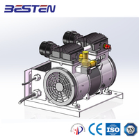 Compresseur d'air de train BWZ1500/15DC pompe à air à piston montée sur véhicule tout-terrain pour trains à haute altitude 12V moteur refroidi par air