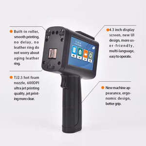 Imprimante à jet d'encre portable MX3 de haute qualité avec pompe à engrenages pour l'impression de codes de date sur acier inoxydable, aluminium, sacs en plastique - Product Image 3