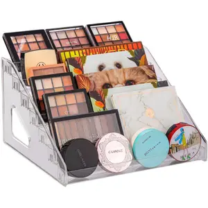 Acryl Cosmetica Make-Up Organizer Clear Acryl Nagellak Opbergcontainer Cosmetica Box Lipsticks Houder Opbergstandaards
