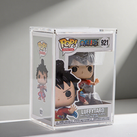 Boîte de rangement moderne FUNKO Pop Protector en acrylique avec protection magnétique par aspiration pour les hôtels, les écoles, les salons et les cuisines.