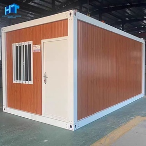 Case prefabbricate a doppio strato a prezzo di fabbrica - Abitazioni prefabbricate di livello professionale per uffici in cantiere, moderne case container modulari mobili - Product Image 6