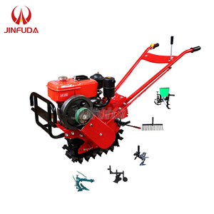 Offre Spéciale piste chenille Micro-tiller agricole terres arables labourage roue unique tournant le sol fossé désherbage Machine - Product Image 1