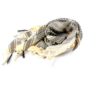 Bufanda táctica multiusos para el desierto 100% algodón a prueba de viento a prueba de polvo cálido calentador de cuello para senderismo al aire libre Camping - Product Image 4