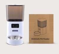 Mangeoire intelligente pour animaux de compagnie Mangeoire automatique pour chiens avec caméra Wifi Nourriture lente Distributeur de nourriture pour chats Mangeoire automatique pour chats Bols pour chiens
