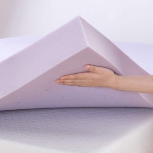 10Cm 4 Inch Bộ Nhớ Bọt Nệm <span class=keywords><strong>Topper</strong></span> Nhẹ Nhàng Hoa Oải Hương Truyền Mềm Massage Không Khí Các Tính Năng Cho Vua Nữ Hoàng Kích Thước Giường Cho Khách Sạn - Product Image 6