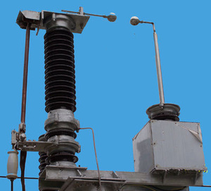 Parafoudre à point <span class=keywords><strong>neutre</strong></span> pour protection contre la foudre et mise à la <span class=keywords><strong>terre</strong></span> Y1.5W-72/186 50Hz 72kV - Product Image 4