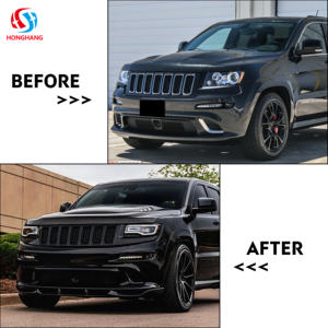 Alerón de fábrica Chaoshenghang para Jeep <span class=keywords><strong>Grand</strong></span> <span class=keywords><strong>Cherokee</strong></span> <span class=keywords><strong>SRT</strong></span> 8 Racetrack Eagle, labio delantero modificado, piezas de coche, accesorios para automóviles - Product Image 4