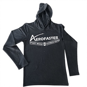 Sudadera con Capucha para Hombre, Estilo Deportivo, Ajustada, con Estampado en Relieve, Manga Larga, Logotipo Personalizado, Talla XS, Tejido de Felpa - Product Image 1