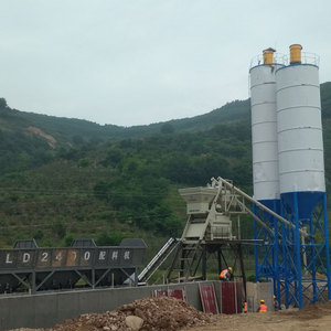 Fabrika Fiyatı HZS75 Beton Karıştırma Tesisi, Kaldırma Hazneli 75m3 Sabit Beton Santrali - Product Image 4