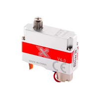 Micro servo numérique KST X08 V6.0 Series X08H/X08N/X08 PLUS à engrenages entièrement métalliques pour avion RC à voilure fixe et planeur
