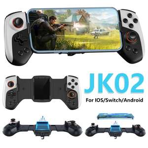 <span class=keywords><strong>Control</strong></span> <span class=keywords><strong>de</strong></span> Juego Telescópico 2 en 1, <span class=keywords><strong>Control</strong></span> Inalámbrico con Enfriador, Joystick JK02 <span class=keywords><strong>para</strong></span> Consola <span class=keywords><strong>de</strong></span> Juegos, Compatible con IOS, Switch, Teléfono Android - Product Image 1