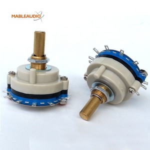 MAST0331 Potenciómetro <span class=keywords><strong>de</strong></span> <span class=keywords><strong>Volumen</strong></span> <span class=keywords><strong>Atenuador</strong></span> DIY <span class=keywords><strong>de</strong></span> 1 Polo y 6 Pasos con Interruptor Rotatorio - Product Image 3