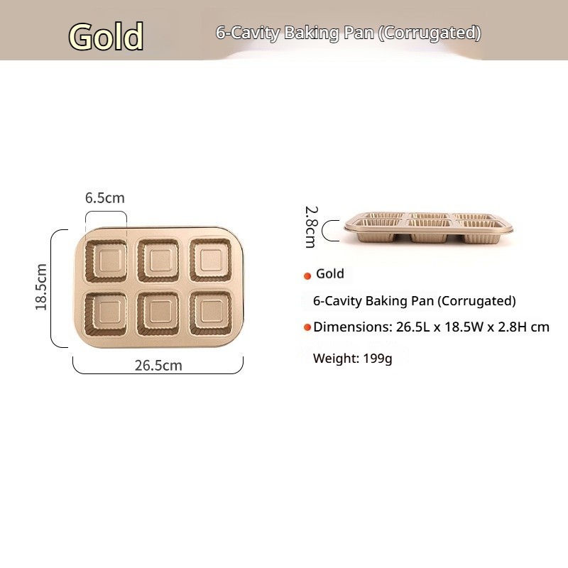 Plaque de cuisson Gold-6 (carrée)