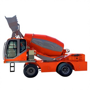 Camion malaxeur à béton CAPAI KPM5.5 à chargement automatique, entraînement avant gauche, haute efficacité, 91 kW, avec pompe et moteur, garantie 1 an - Product Image 1