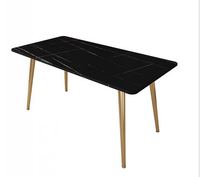 Table à manger en marbre importé, mobilier moderne pour la maison, table à manger, tables à manger fabriquées en Chine