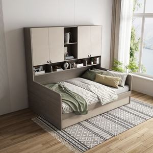 多機能モダン木製キャビネットシングル子供ベッドルームルームスリーピングチャイルド家具木製セットベッド子供用 - Product Image 4