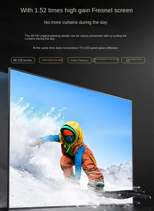 Proyector de <span class=keywords><strong>TV</strong></span> Láser de Tiro Ultra Corto CHANGHONG DC90A de <span class=keywords><strong>100</strong></span> <span class=keywords><strong>Pulgadas</strong></span>, Smart <span class=keywords><strong>TV</strong></span> 4K con Protección Ocular, 3GB+64GB, Cine en Casa para Sala de Estar - Product Image 3