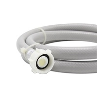 Tuyau d'entrée d'eau Portable et ligne d'alimentation pour Machine à laver, tuyau de lavage en PVC de haute qualité