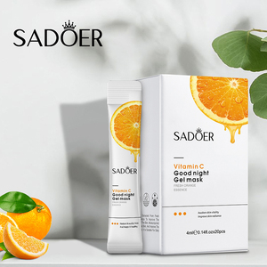 Masque de nuit sans rinçage SADOER, nouveau produit, soin de la peau, collagène, vitamine C, masque facial - Product Image 5
