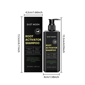 Vente en gros East Moon Nettoyage en douceur Nourrissant en profondeur Lisse et brillant Rafraîchissant Contrôle de l'huile Apaisant Inconfort Shampooing pour hommes - Product Image 2