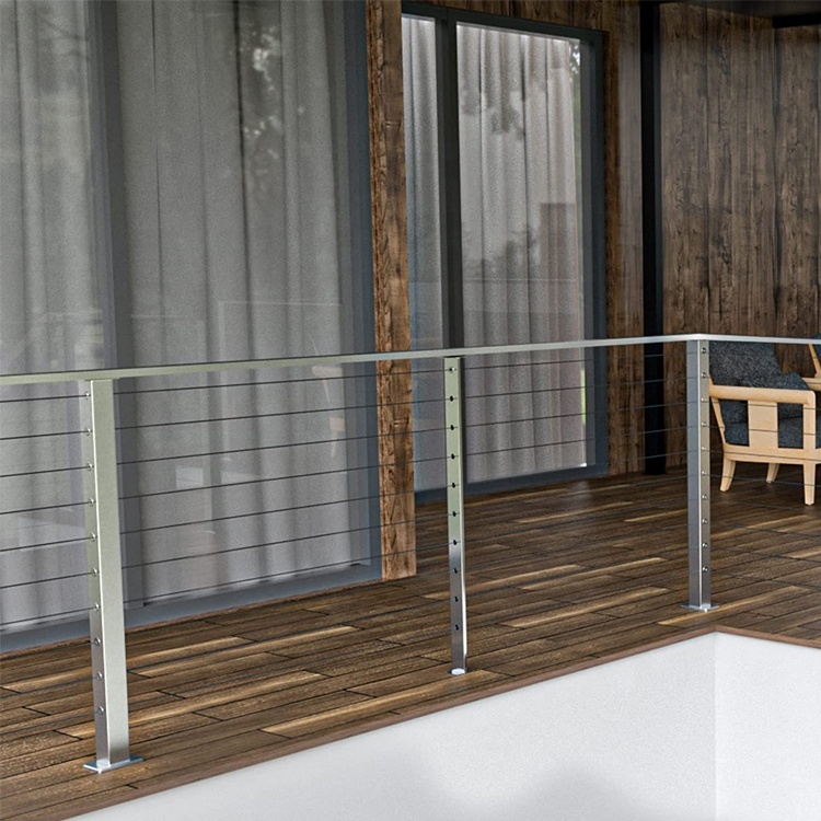 Staircase Handrail Design Rope Fittings 36