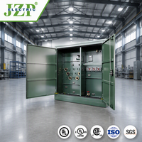 JZP Industriel 400kVA 34.5/0.48kV Triphasé Loop Feed Dead Front Transformateur Pad Pour Réseau Industriel
