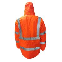 3 Kipas Jaket Pendingin Ber-AC Hi Vis, Kipas Listrik Pintar 5V Baterai Isi Ulang Tipis Musim Panas Resleting Depan
